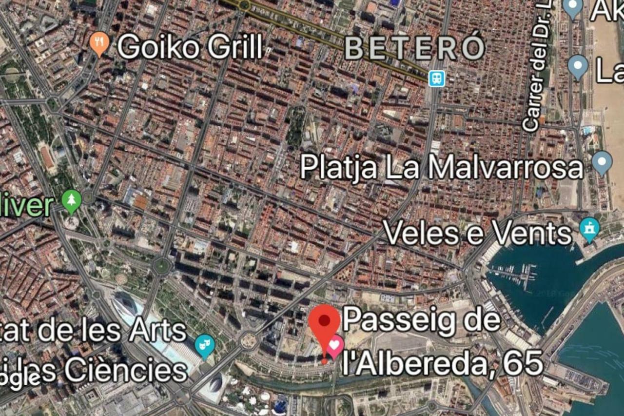 Loft En La Ciudad De Las Ciencias Y Cerca De La Playa Valência Exterior foto